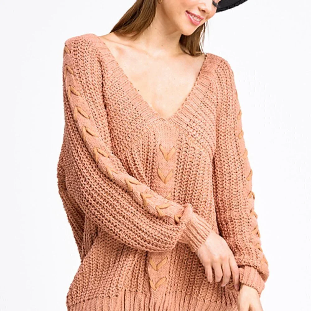 Fall Season!! Ultra Soft Oversized Sweater - Picture 5 of 6